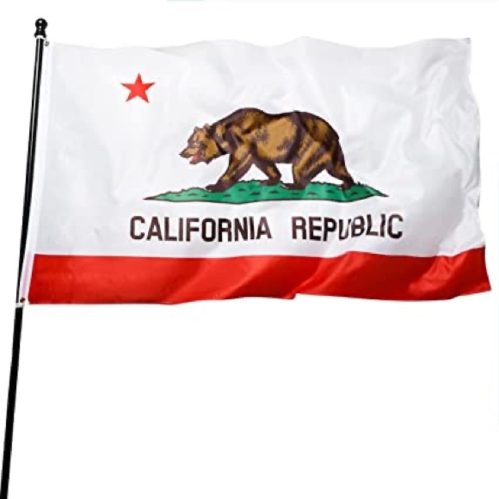 California Republic Flag 4x5’